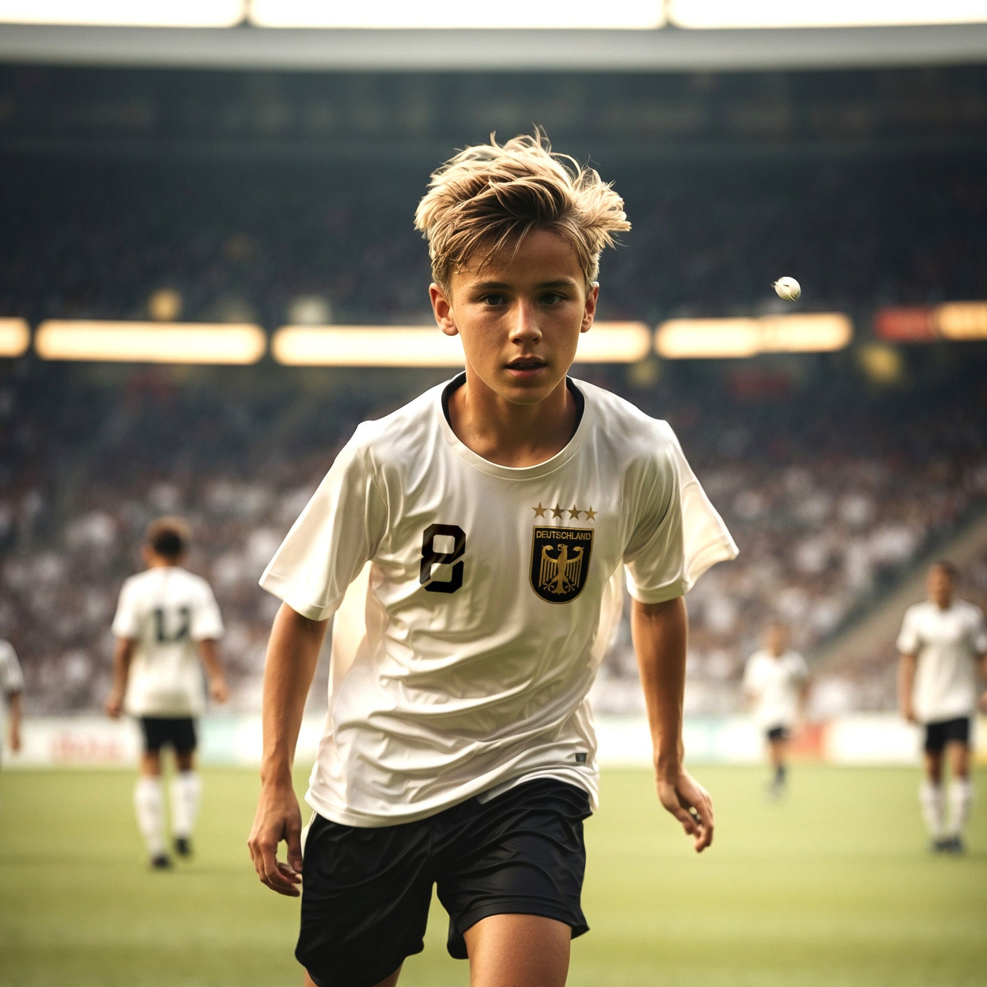 Deutschland personalisiertes Damen Set Trikot + Hose  WM 2024