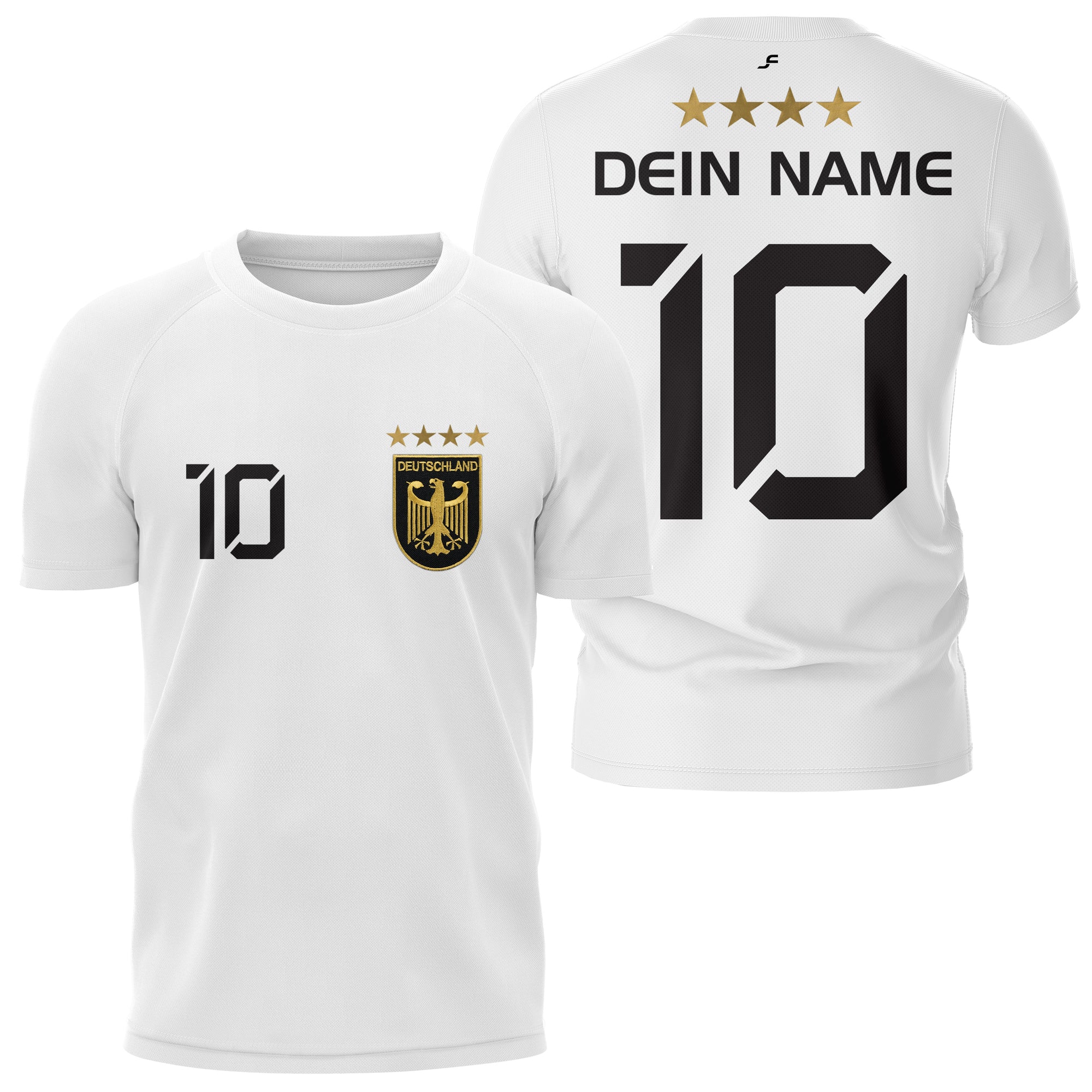 Personalisierte Fußball Trikot mit deinem Namen und Nummer - DE Fanshop