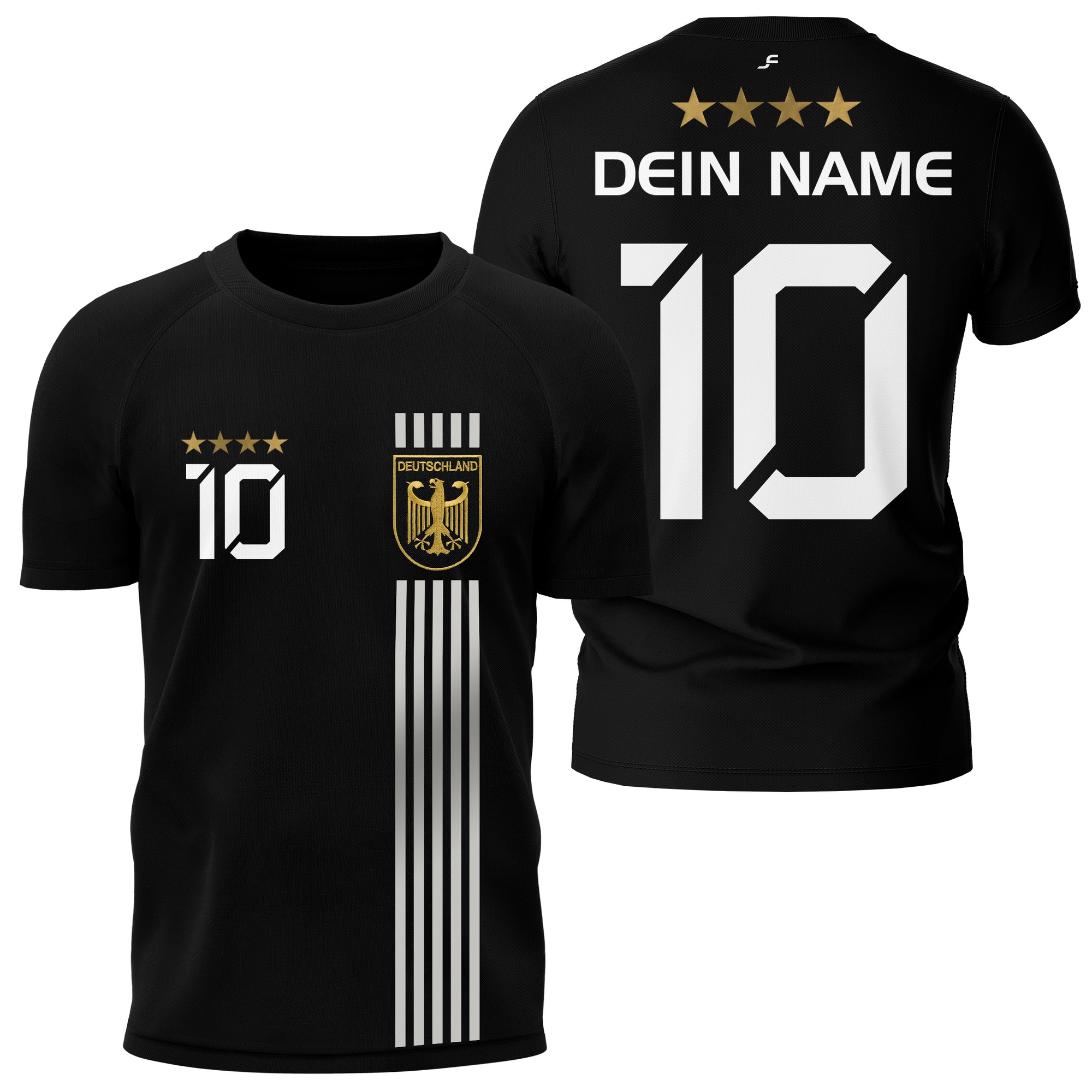 Personalisierte Deutschland Fußball Trikot mit deinem Namen und Nummer