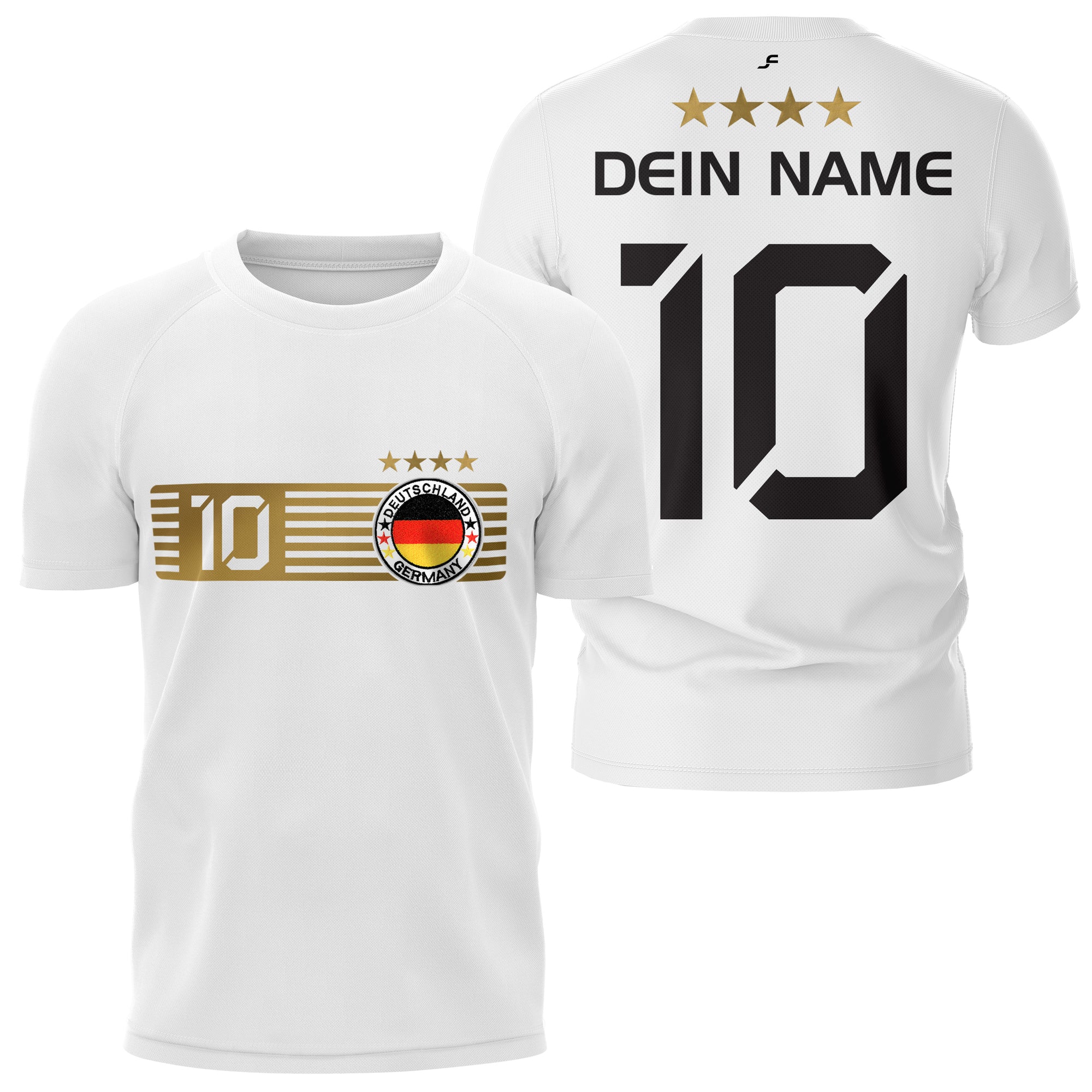 Personalisierte Fußball Trikot mit deinem Namen und Nummer - DE Fanshop